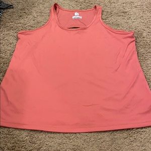 Columbia Peach tank top w/ keyhole back